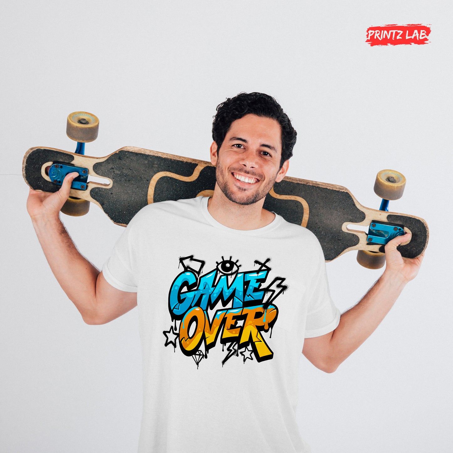 Game Over-Unisex Jersey Short Sleeve Tee