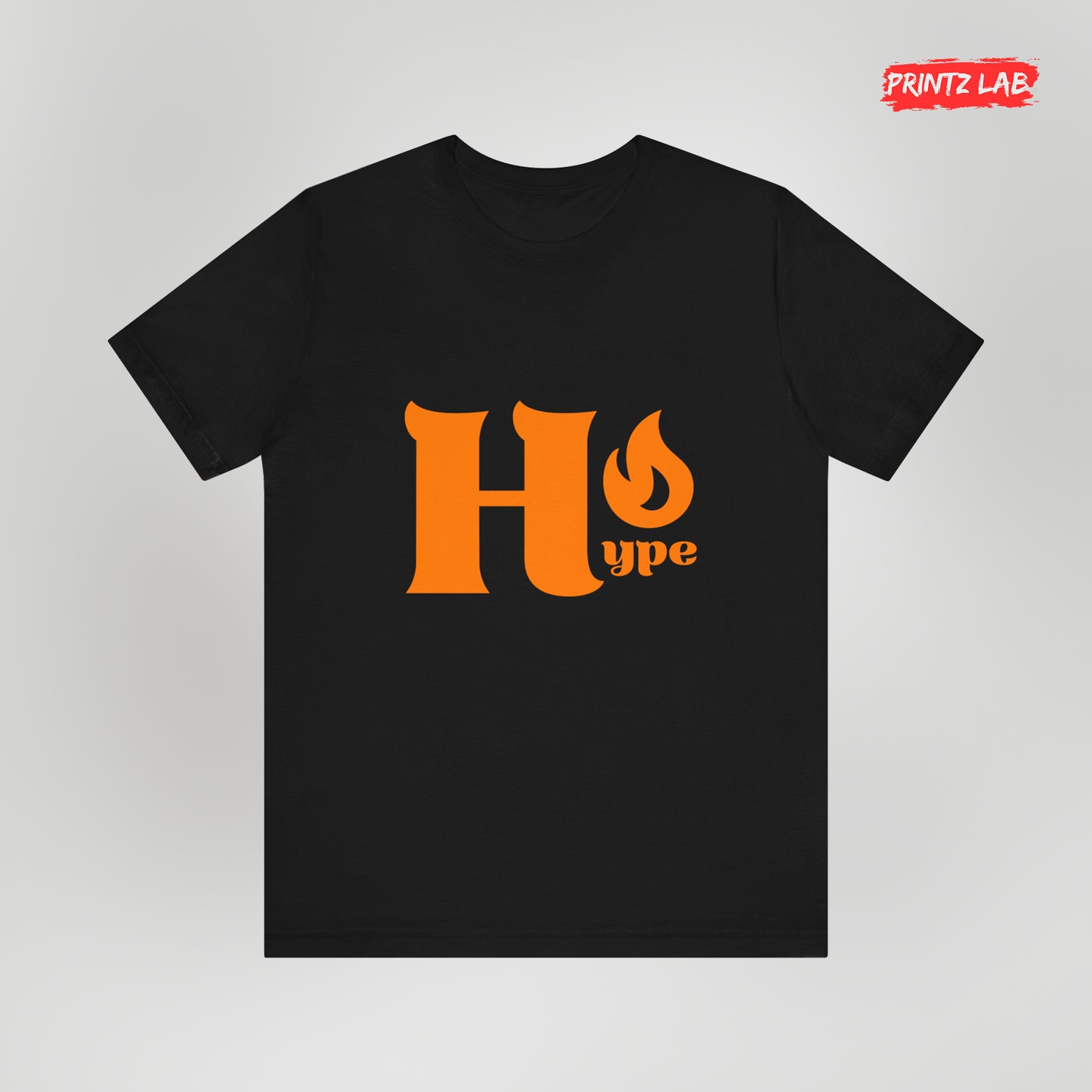 Hype Graphic Unisex Jersey Tee - Casual Streetwear T-Shirt