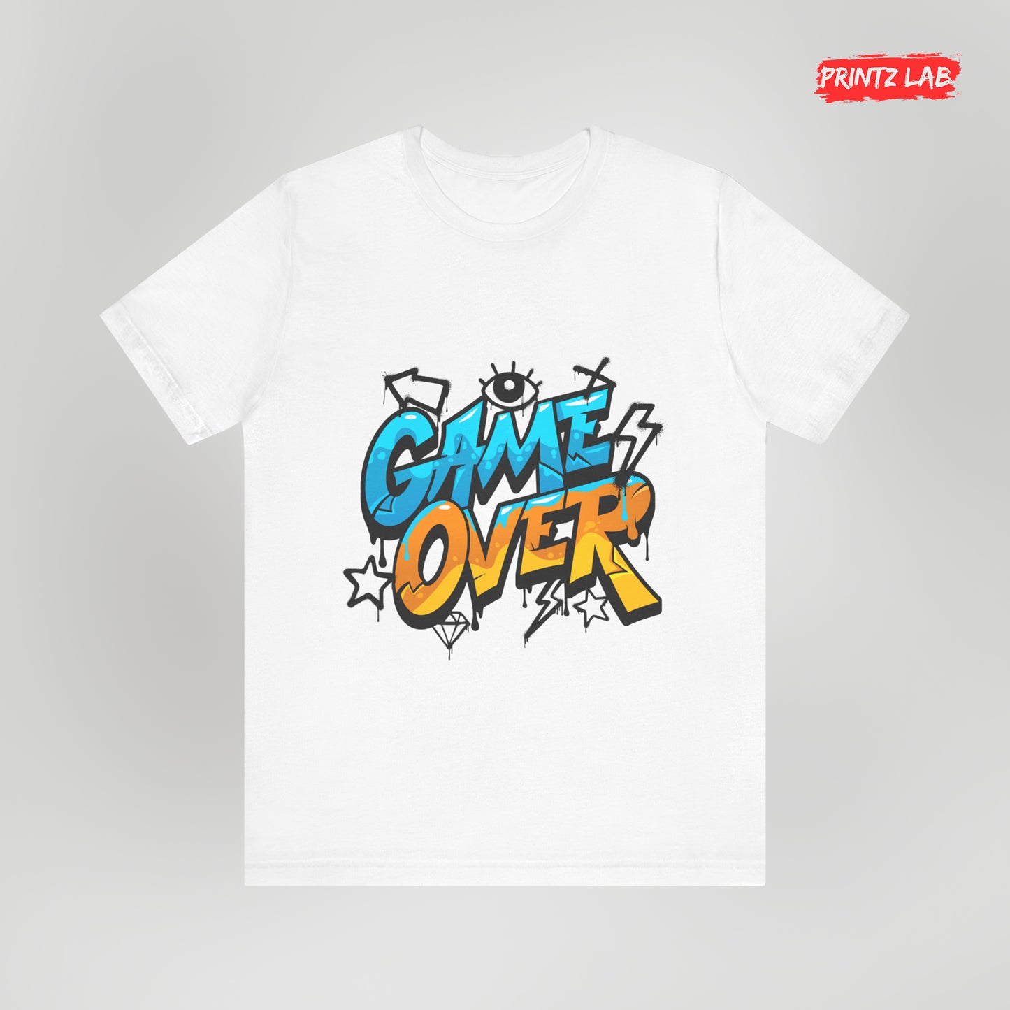 Game Over-Unisex Jersey Short Sleeve Tee