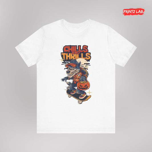 Chills and Thrills Halloween Tee - Unisex Short Sleeve