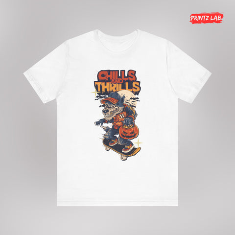 Chills and Thrills Halloween Tee - Unisex Short Sleeve