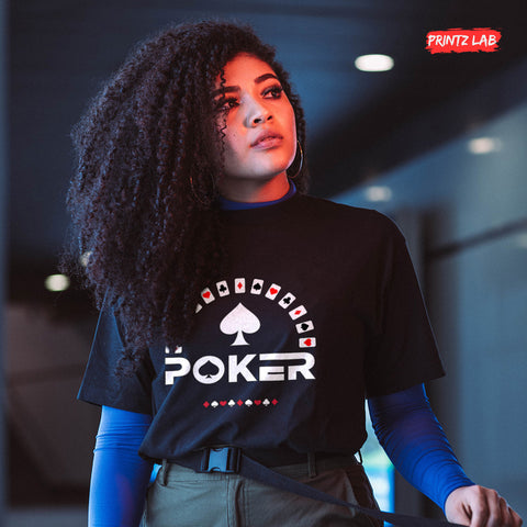 Poker Night Unisex Jersey Tee - Perfect for Game Lovers