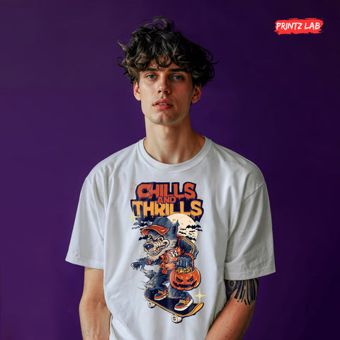 Chills and Thrills Halloween Tee - Unisex Short Sleeve