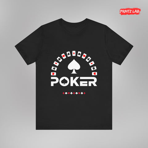 Poker Night Unisex Jersey Tee - Perfect for Game Lovers