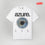 Azure Eye Unisex Garment-Dyed T-Shirt - Glow in the Dark Design