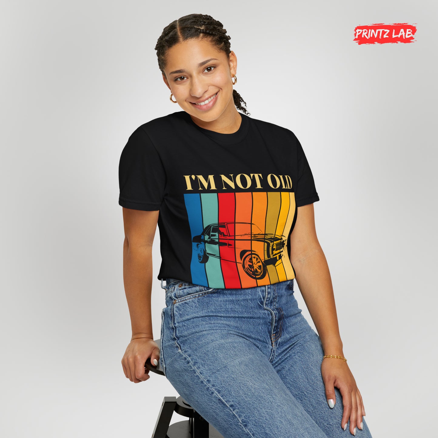 Classic Car Unisex Tee - "I'm Not Old, I'm Classic"