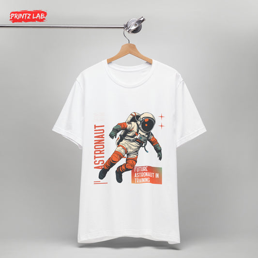 Future Astronaut in Training T-Shirt - Unisex Jersey Tee for Space Lovers
